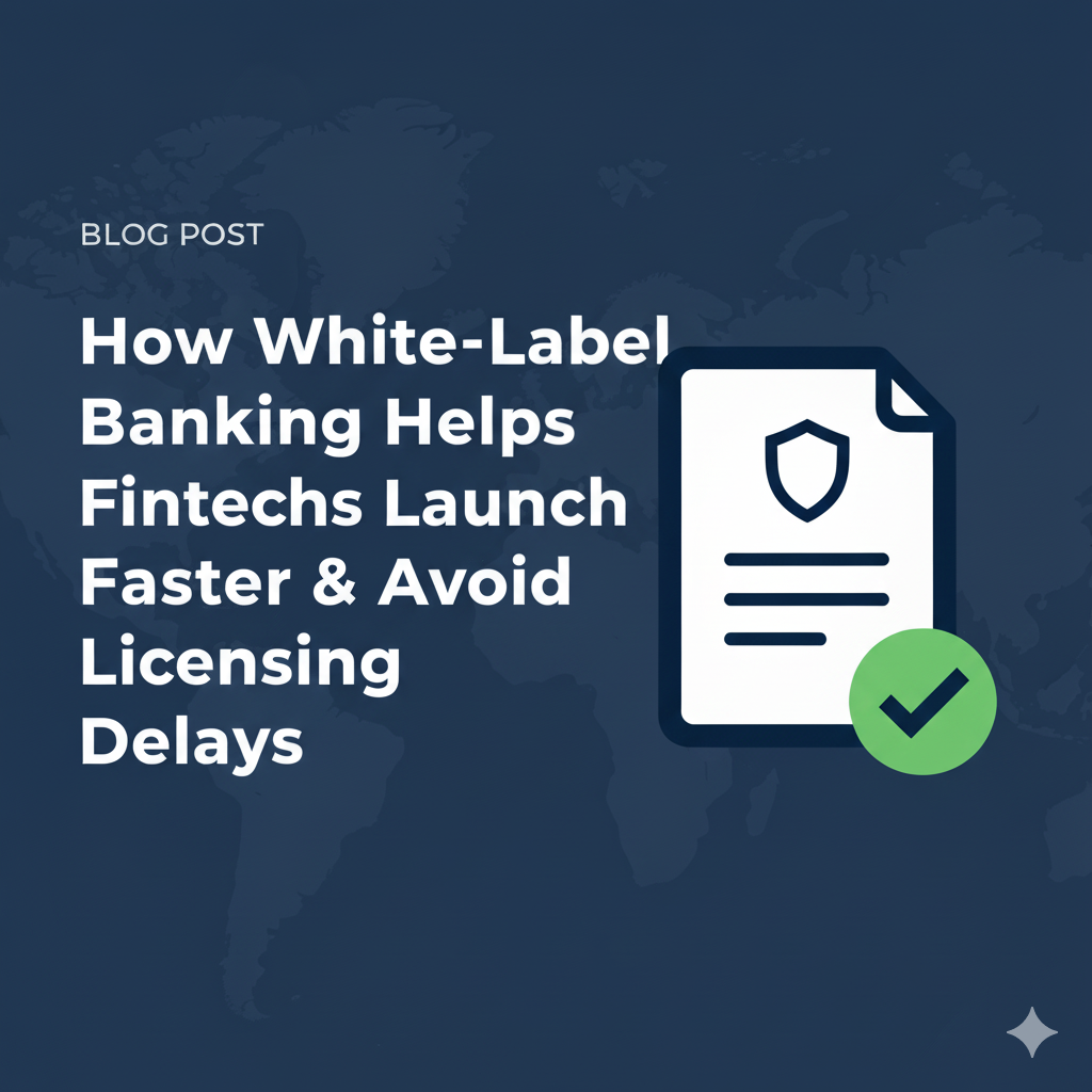 White-Label Banking Helps Fintechs Launch Faster & Avoid Licensing Delays How White-Label Banking Helps Fintechs