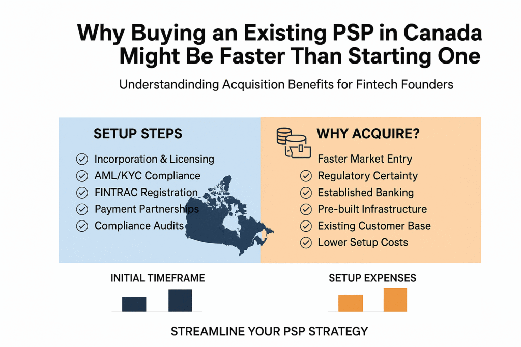 Why Buying an Existing PSP in Canada Might Be Faster Than Starting One